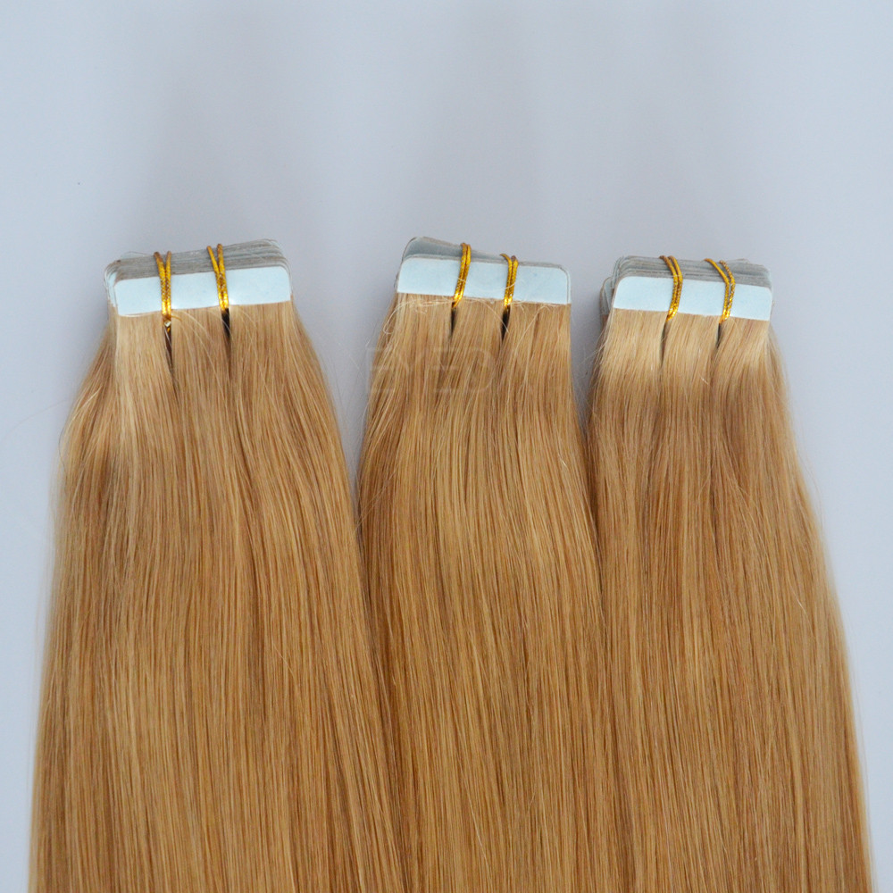 Fine colored tape in hair extensions uk YJ115